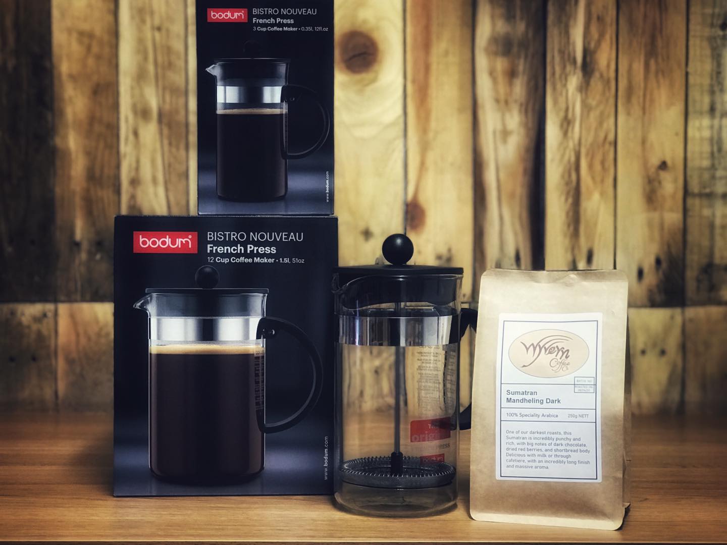 Bodum Brazil Coffee Maker, 12 Cup, 1.5 L, 51 oz Black
